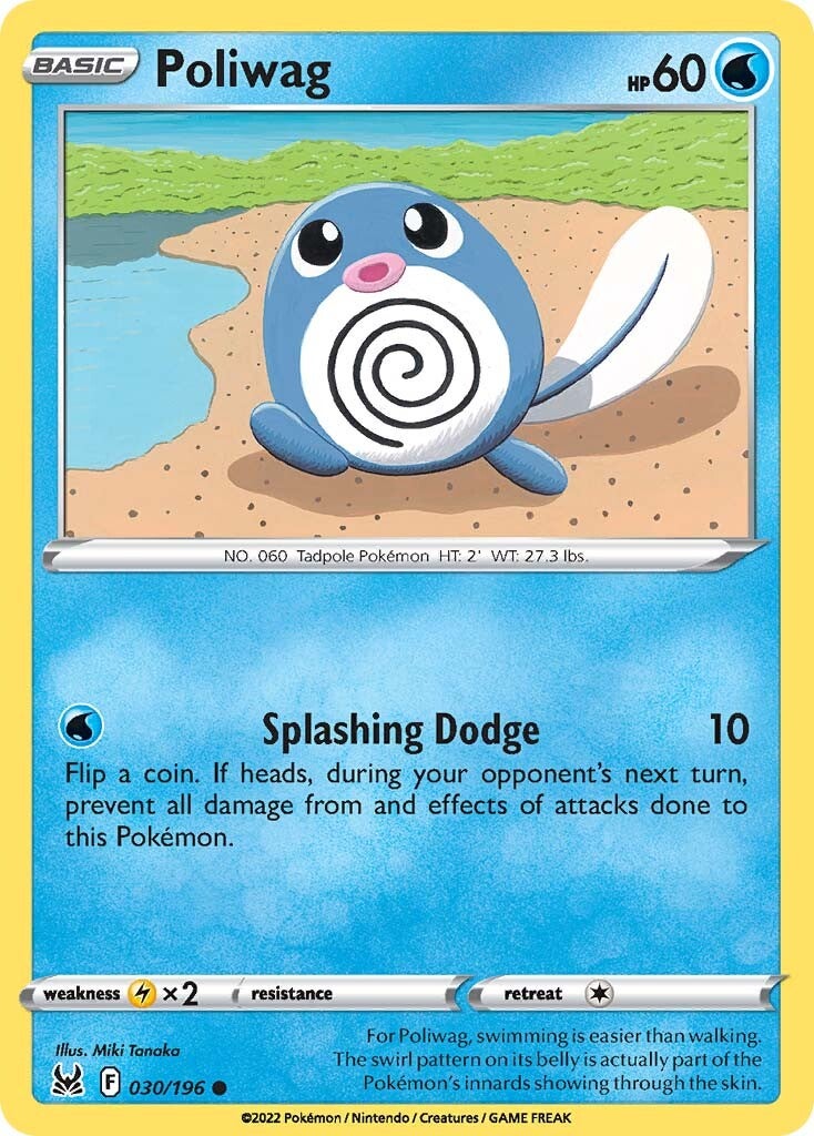 Poliwag 30/196<br/>Miki Tanaka