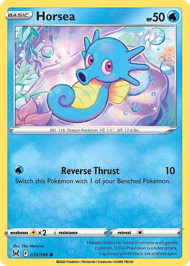 Horsea 35/196<br/>Tika Matsuno