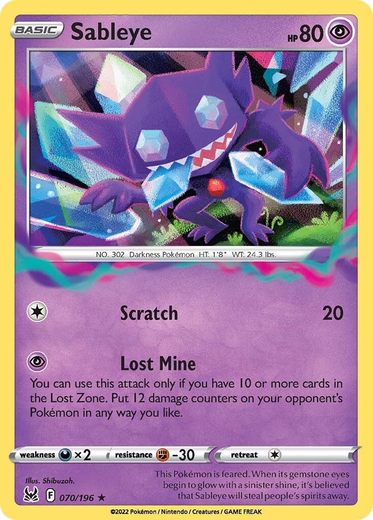 Sableye 70/196<br/>Shibuzoh.
