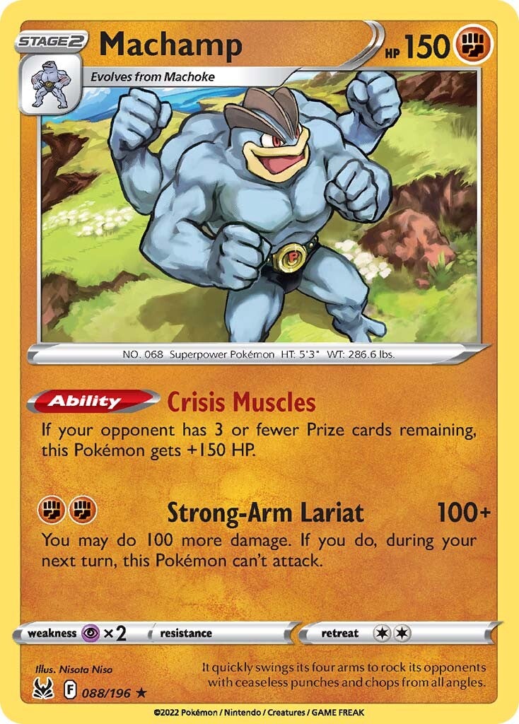 Machamp 88/196<br/>Nisota Niso