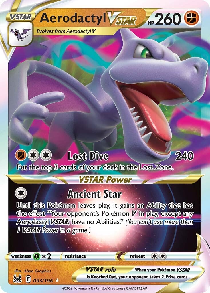 Aerodactyl-VSTAR 93/196<br/>5ban Graphics