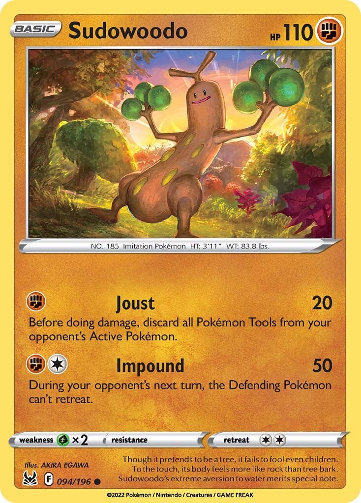 Sudowoodo 94/196<br/>AKIRA EGAWA