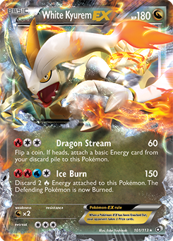 White Kyurem-EX 101/113<br/>Eske Yoshinob
