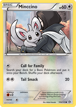 Minccino 104/113<br/>Midori Harada