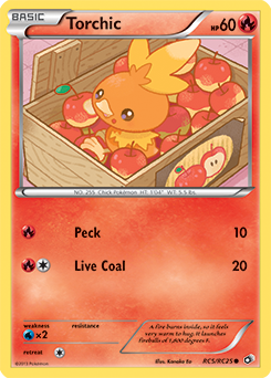Torchic RC5/RC25<br/>Kanako Eo