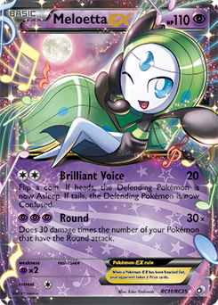 Meloetta-EX RC11/RC25<br/>Eske Yoshinob