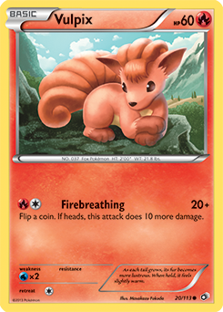 Vulpix 20/113<br/>Masakazu Fukuda