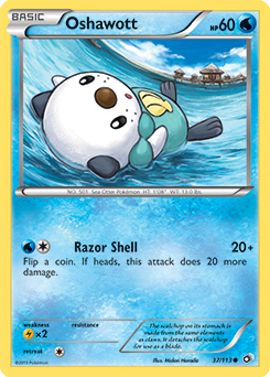 Oshawott 37/113<br/>Midori Harada