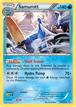 Samurott 39/113<br/>Naoki Saito