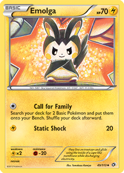 Emolga 49/113<br/>Tomokazu Komiya
