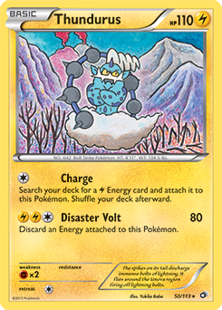 Thundurus 50/113<br/>Yukiko Baba
