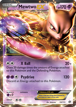 Mewtwo-EX 54/113<br/>Shizurow