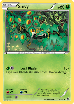 Snivy 6/113<br/>Aya Kusube