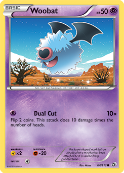 Woobat 64/113<br/>Mizue