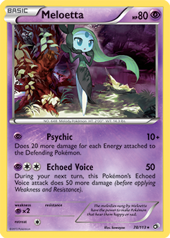 Meloetta 78/113<br/>kawayoo
