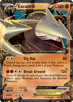 Excadrill-EX 82/113<br/>Ryo Ueda