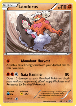 Landorus 85/113<br/>Midori Harada
