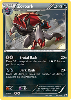 Zoroark 90/113<br/>match