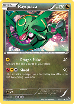 Rayquaza 93/113<br/>Shin Nagasawa