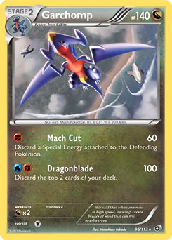Garchomp 96/113<br/>Masakazu Fukuda