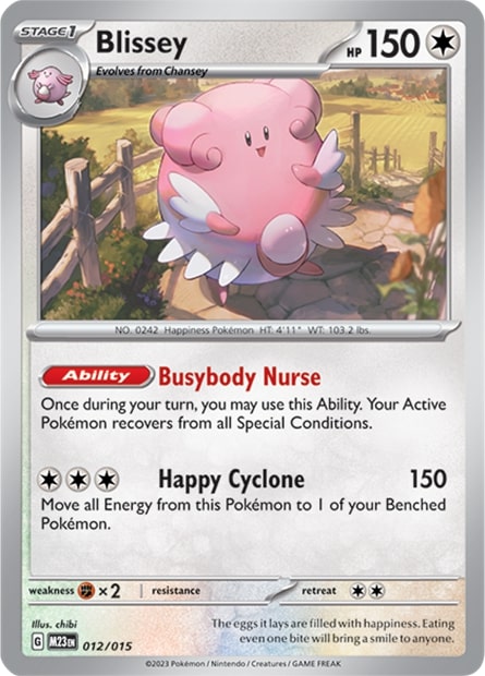 Blissey 12/15<br/>chibi