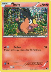 Tepig 3/12<br/>Ken Sugimori