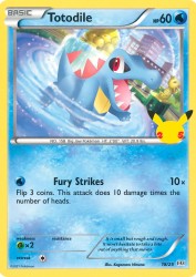 Totodile 18/25<br/>Kagemaru Himeno