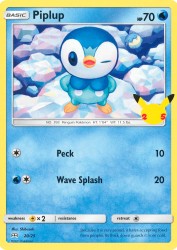 Piplup 20/25<br/>Shibuzoh.