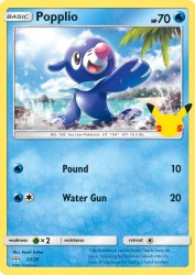 Popplio 23/25<br/>Kouki Saitou