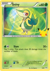 Snivy 5/25<br/>Ken Sugimori
