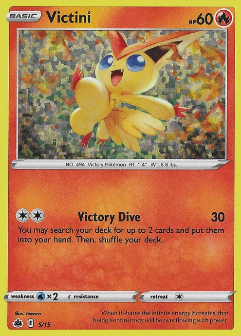 Victini 5/15<br/>Teeziro