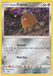 Alolan Diglett 9/12<br/>Megumi Mizutani