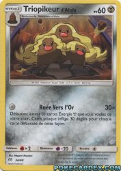 Alolan Dugtrio 34/40<br/>Megumi Mizutani