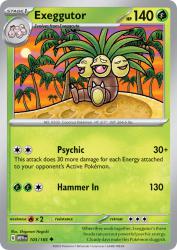 Exeggutor 103/165<br/>Shigenori Negishi