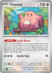 Chansey 113/165<br/>Taiga Kayama