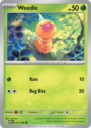 Weedle 13/165<br/>nisimono
