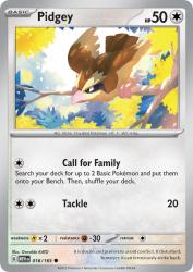 Pidgey 16/165<br/>Oswaldo KATO