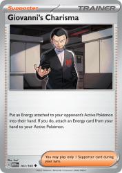 Giovanni's Charisma 161/165<br/>hncl