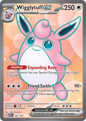 Wigglytuff ex 187/165<br/>Saki Hayashiro