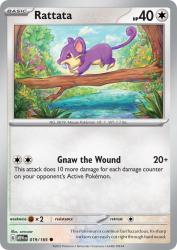 Rattata 19/165<br/>sowsow