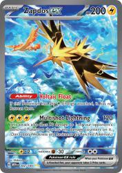 Zapdos ex 202/165<br/>Shiburingaru