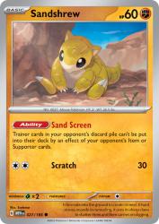 Sandshrew 27/165<br/>kodama
