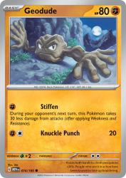 Geodude 74/165<br/>Uta