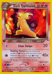Dark Typhlosion 10/105<br/>Mitsuhiro Arita