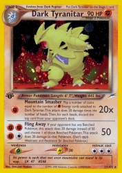 Dark Tyranitar 11/105<br/>Shin-ichi Yoshida