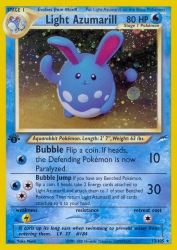 Light Azumarill 13/105<br/>Yuka Morii