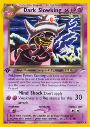 Dark Slowking 20/105<br/>Tomokazu Komiya
