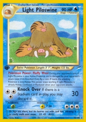 Light Piloswine 26/105<br/>Yukiko Baba