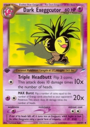 Dark Exeggutor 33/105<br/>Toshinao Aoki