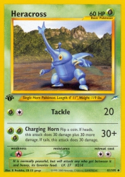Heracross 41/105<br/>K. Hoshiba, CR CG gangs